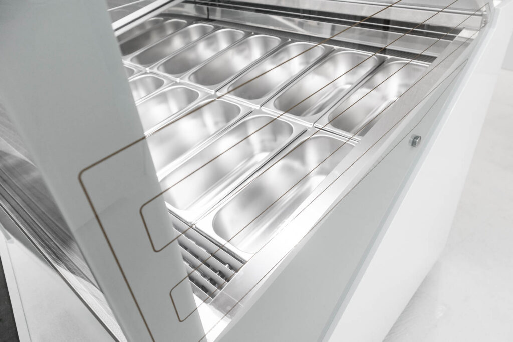Gelato Cabinet Neo by La Squadra